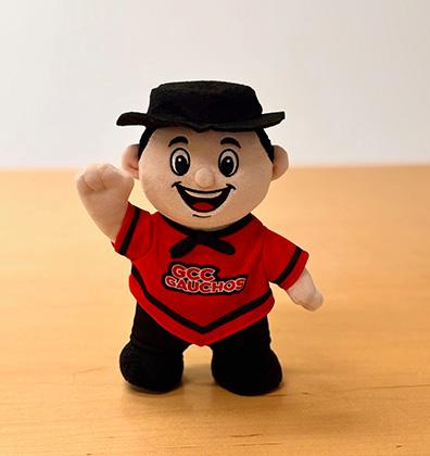 A picture of the GCC Gaucho plushie.