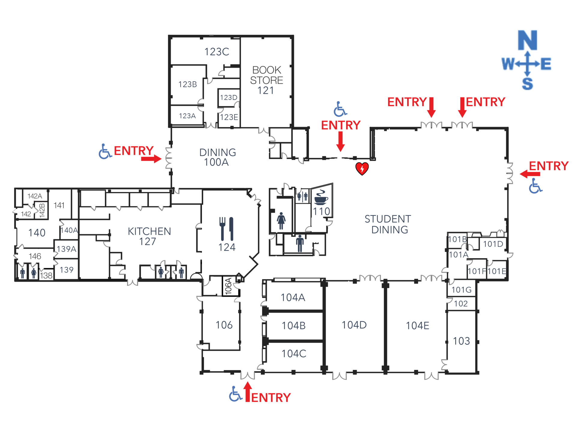 Student Union Floorplan