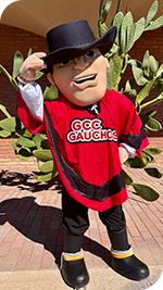 A picture of the current GCC mascot.