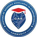 Image of the Centers of Academic Excellence in Cybersecurity seal.