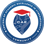 Image of the Centers of Academic Excellence in Cybersecurity seal.