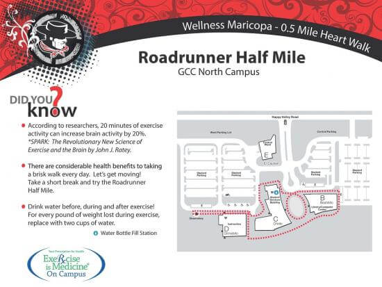 Roadrunner Half Mile Walk Path