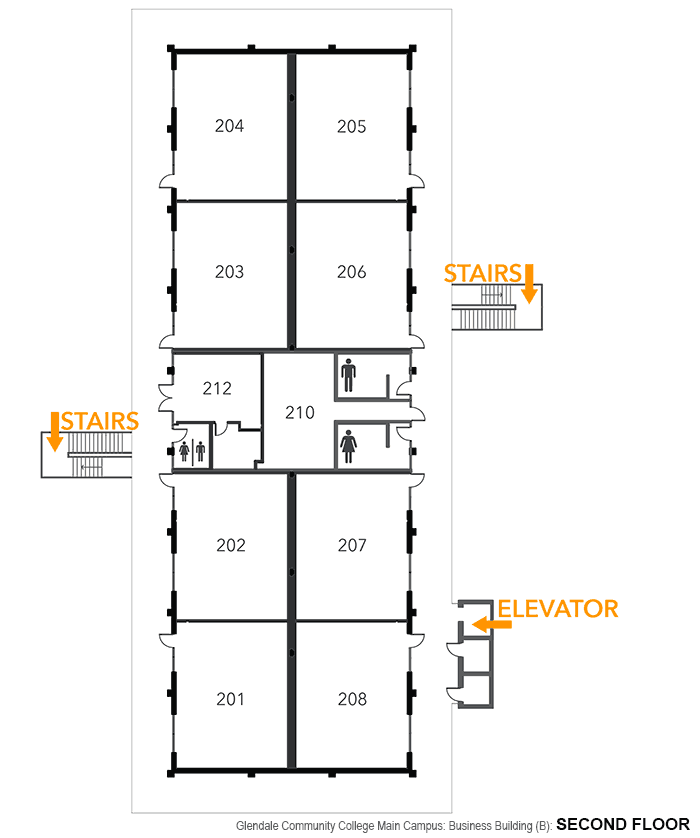 Business Building floorplan floor 2