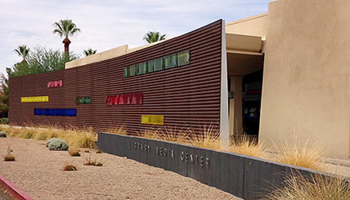 LIbrary and Media Center building at Glendale Community College