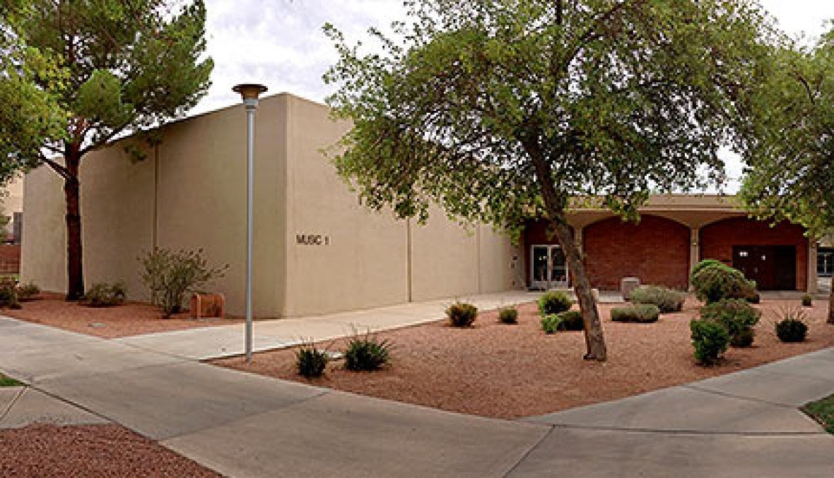 Music 1 building at Glendale Community College