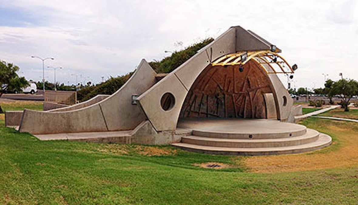 Picture of Soleri Amphitheatre building at Glendale Community College