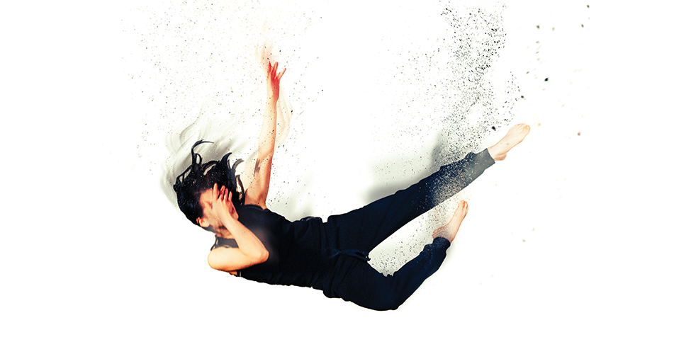 GCC Student Dancer appearing to fall