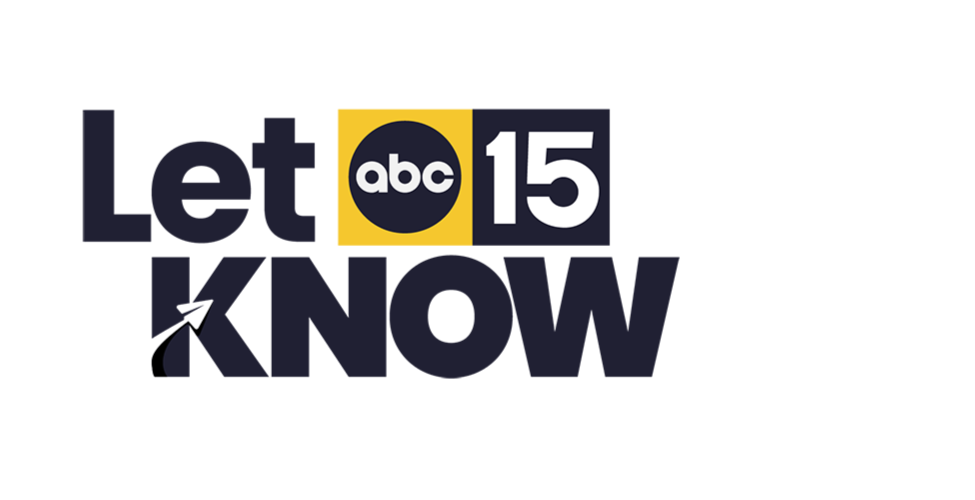 Let ABC15 Know Color logo