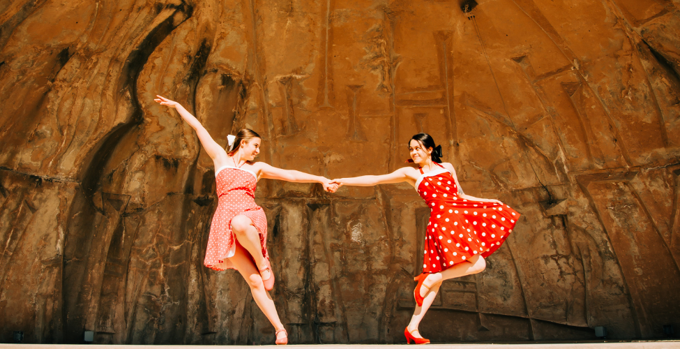 GCC Dancers performing in the spring production of SWING.