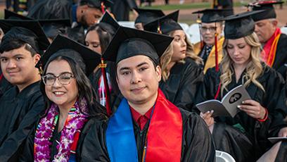 Graduates at the 2023 GCC Commencement Ceremony