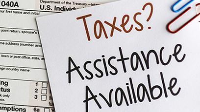 Tax Assistance Available