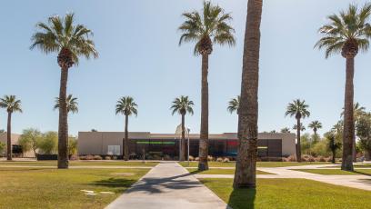 Library at GCC main campus