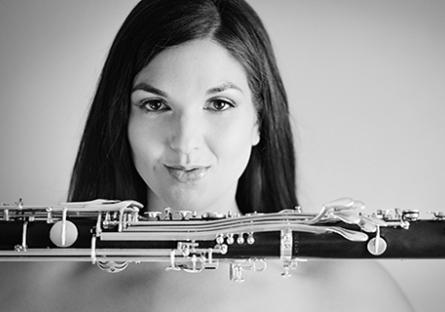 Stefanie Gardner, GCC Music Faculty and her clarinet