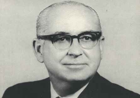 John F. Prince, GCC's first president.