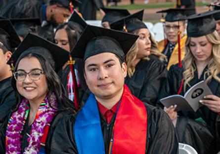 Graduates at the 2023 GCC Commencement Ceremony