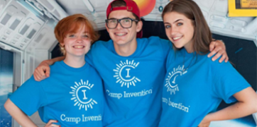 Smiling Camp Innovation students