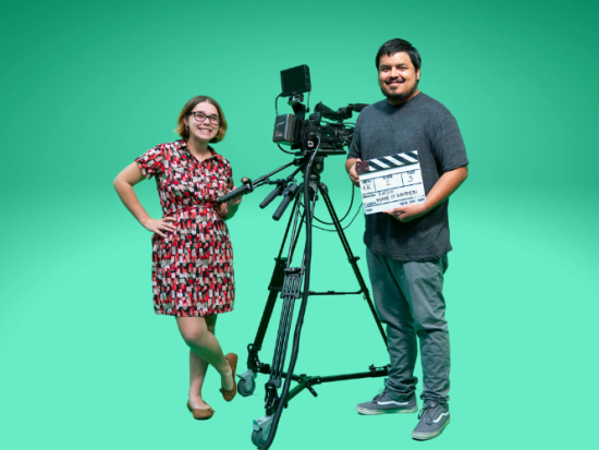Video Production students at GCC.